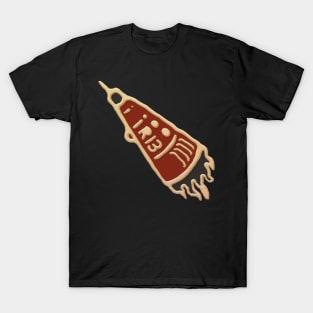 Vintage Red Rocket Up USA T-Shirt